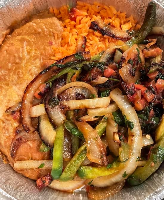 Bistec A La Mexicana.