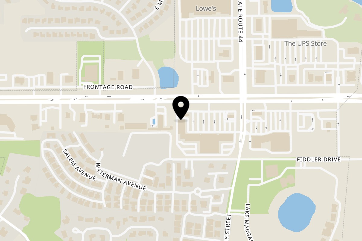 Map showing the location of El Mezcal Mexican Restaurant Mount Dora on 18750 US-441 in Mt Dora